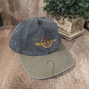 Michael and Young Fly Shop Fishing Hat Cap. J